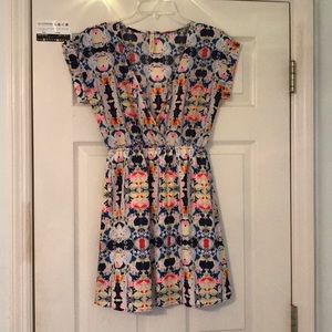 Colorful patterned dress